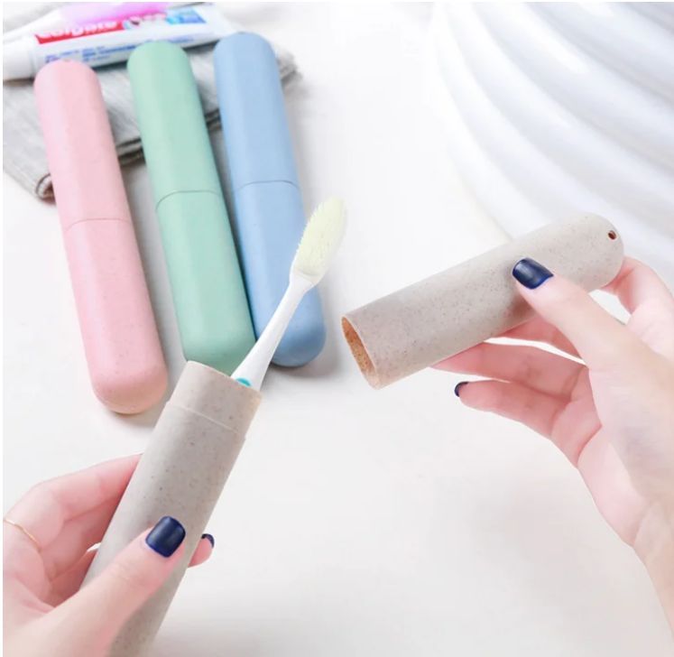 Travel toothbrush cases 4-pack